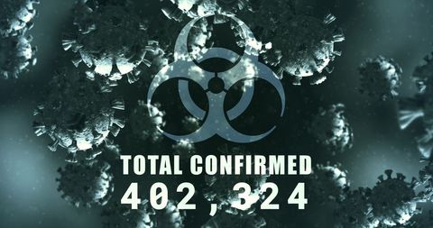 Coronavirus Pandemic Display with Health Alert Illustration - Download Free Stock Images Pikwizard.com