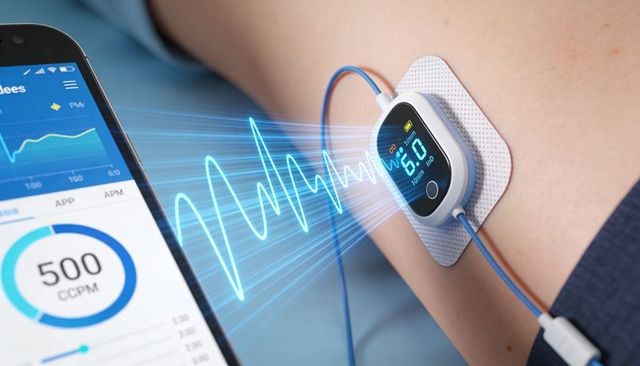 Monitoring heart rhythm with wearable ecg patch and smartphone telemedicine app