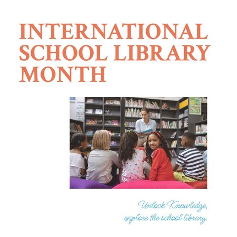 Diverse Children Engaged in Reading for International School Library Month - Download Free Stock Templates Pikwizard.com