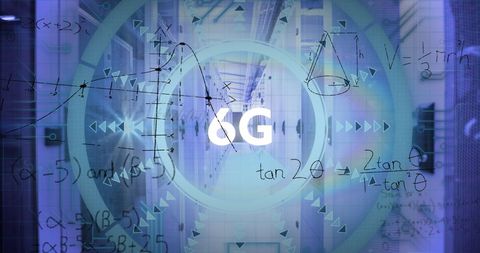 Futuristic 6G Technology Concept in Advanced Data Center - Download Free Stock Images Pikwizard.com
