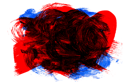vibrant abstract brush strokes on transparent background - Download Free Stock Videos Pikwizard.com