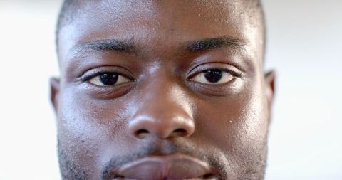 Portrait of Man with Intense Gaze