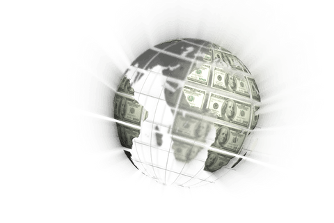 Transparent Globe of American Dollars Illustrating Global Economy - Download Free Stock Videos Pikwizard.com