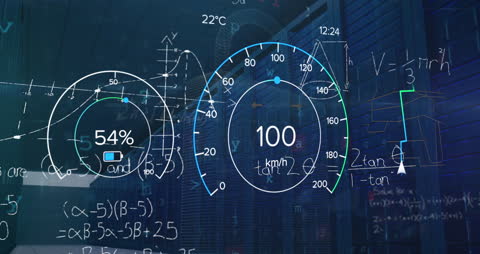 Futuristic Data Security and Technology Visualization