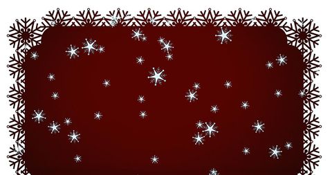 Falling Snowflakes on Festive Burgundy Background - Download Free Stock Images Pikwizard.com