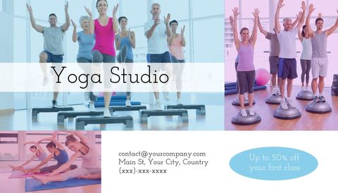 Inclusive Yoga Class Promoting Wellness and Fitness - Download Free Stock Templates Pikwizard.com