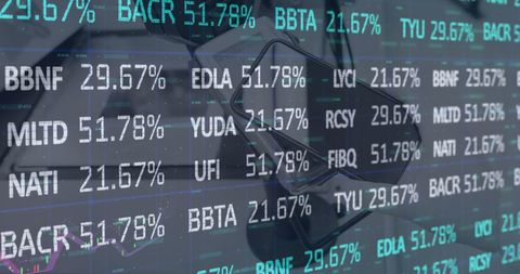 stock market data overlay on smartphone concept - Download Free Stock Images Pikwizard.com