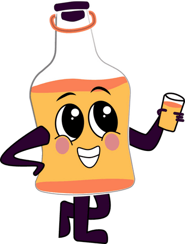 cartoon bottle animated character offering refreshing beverage - Download Free Stock Videos Pikwizard.com