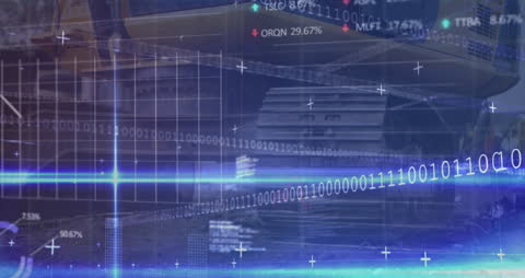 Digital Financial Data Overlapping with Construction Vehicle Scene