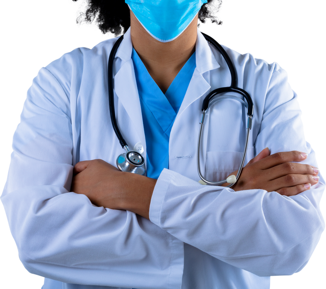 Female Doctor Crossed Arms Transparent Background - Download Free Stock Videos Pikwizard.com