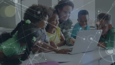 Teacher Guiding Diverse Children in Interactive Learning