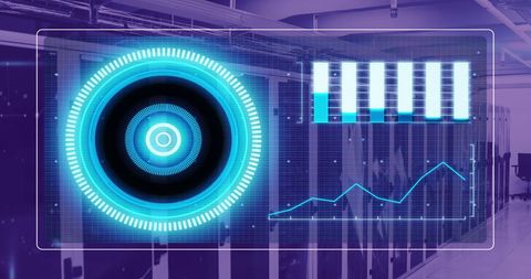 Futuristic Digital Interface: Data and Tech Insights - Download Free Stock Images Pikwizard.com