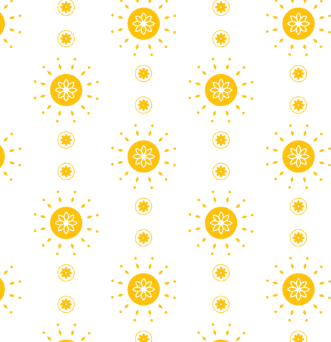 rows of yellow flower circles on transparent background - Download Free Stock Videos Pikwizard.com