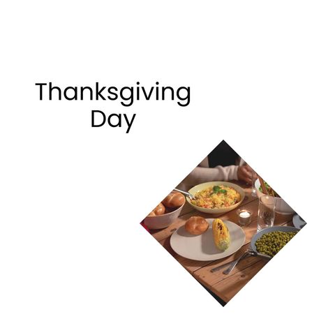 thanksgiving day celebration dinner table spread - Download Free Stock Templates Pikwizard.com