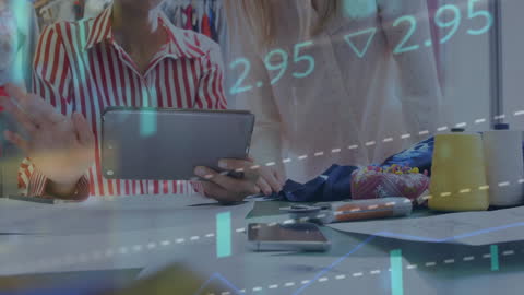 Collaborative Business Strategy Meeting with Digital Analytics