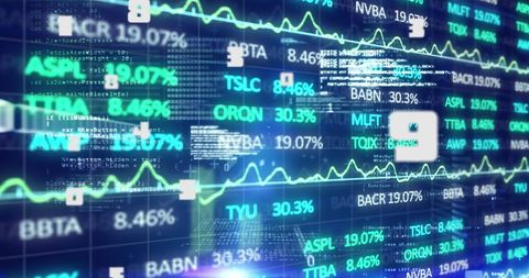 Futuristic Digital Financial Data Analysis - Download Free Stock Images Pikwizard.com