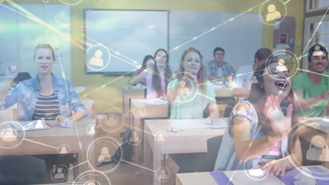 Digital Integration in Classrooms with Diverse Happy Students