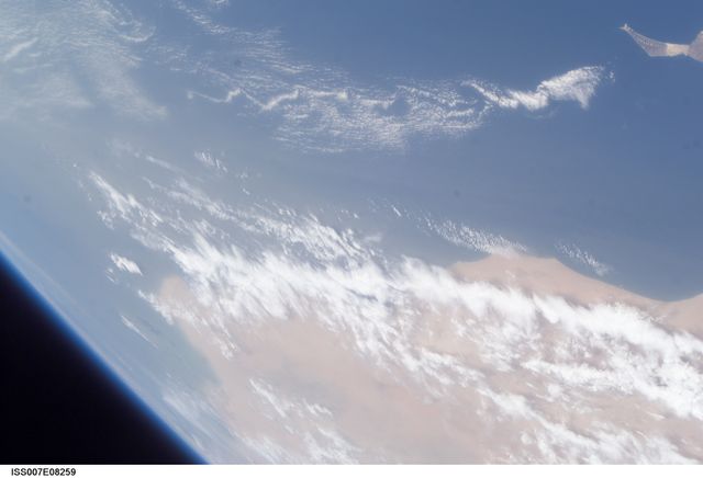 Sahara Desert Dust Over Atlantic Ocean from Space, June 2003 - Download Free Stock Photos Pikwizard.com