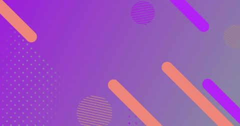 Abstract Geometric Shapes on Vibrant Purple Background - Download Free Stock Images Pikwizard.com