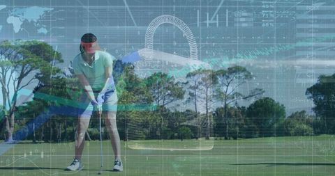 Golfer Integrates Technology on Fairway for Precision Performance