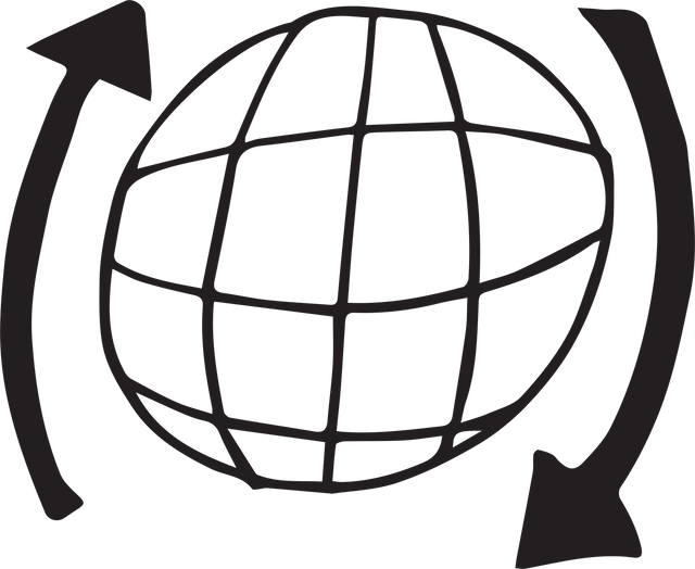 Transparent Globe Icon with Arrows Illustrating Global Movement - Download Free Stock Videos Pikwizard.com