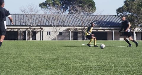 soccer players practicing on field emphasizing agility and teamwork - Download Free Stock Images Pikwizard.com
