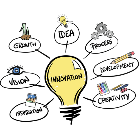 transparent conceptual illustration of innovation light bulb - Download Free Stock Videos Pikwizard.com