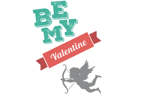 Be My Valentine Text with Cupid on Transparent Background - Download Free Stock Videos Pikwizard.com