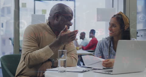 Diverse Business Planning with Digital Financial Data Animation