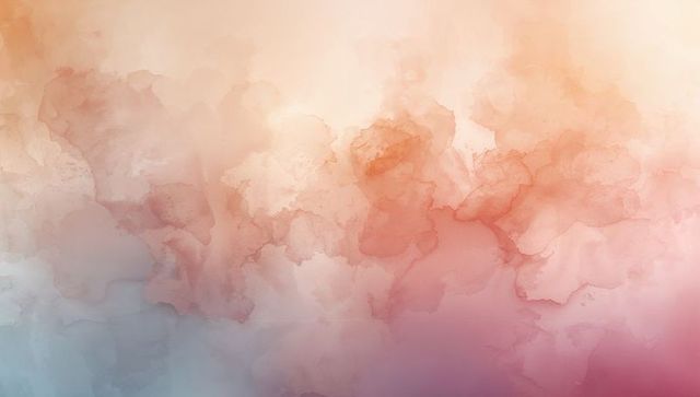 Soft Pastel Watercolor Wash Background with Layered Gradient and Subtle Texture