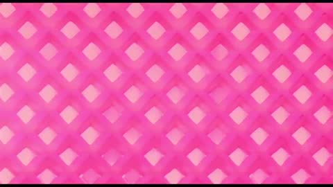Vibrant Pink Geometric Grid on Dynamic Background