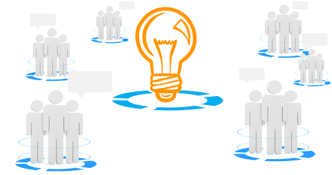 transparent brainstorming ideas with group communication - Download Free Stock Videos Pikwizard.com