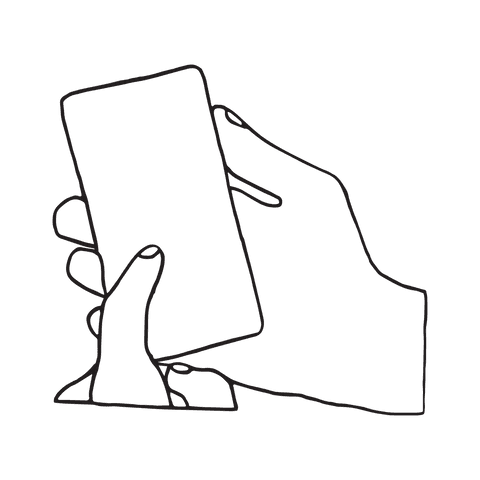 Transparent Hands Holding Smartphone Vector Illustration - Download Free Stock Videos Pikwizard.com