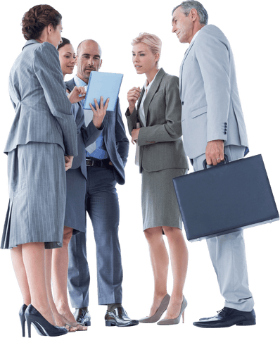 Transparent Business Team Collaboration with Supervisor and Colleagues - Download Free Stock Videos Pikwizard.com