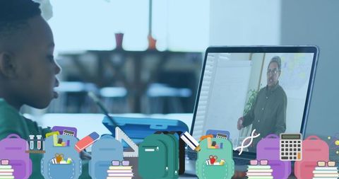 Virtual Learning with Diverse Student and Teacher - Download Free Stock Images Pikwizard.com