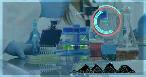 scientists analyzing data in advanced laboratory setting - Download Free Stock Images Pikwizard.com