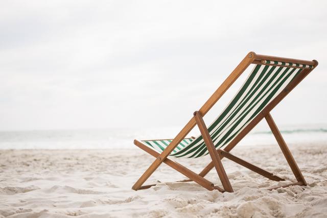 Beach chairs on tropical sand beach - Download Free Stock Photos Pikwizard.com