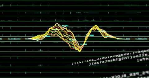 Digital Data Analysis on Futuristic Black Background - Download Free Stock Images Pikwizard.com