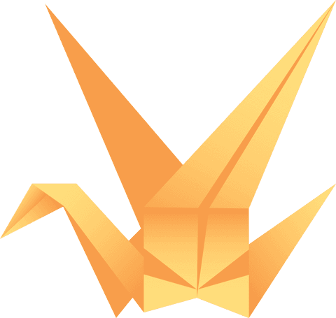 Transparent Origami Bird Illustration on Isolated Background - Download Free Stock Videos Pikwizard.com