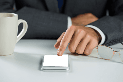 transparent smart device usage by businessman with elegant style - Download Free Stock Videos Pikwizard.com