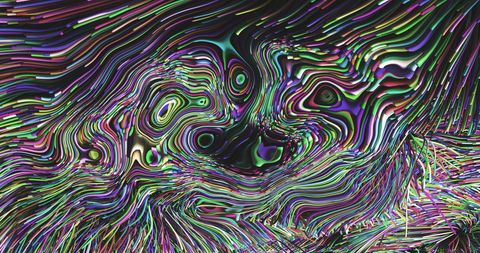 Abstract Vivid Flowing Liquid Metallic Texture - Download Free Stock Images Pikwizard.com