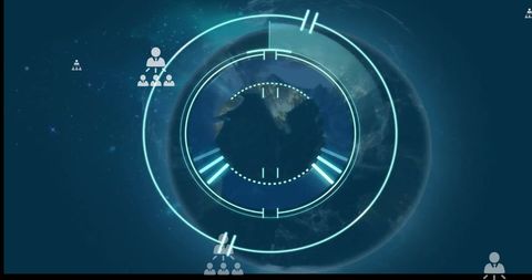 Global Networking and Data Technology Concept Visualization - Download Free Stock Images Pikwizard.com
