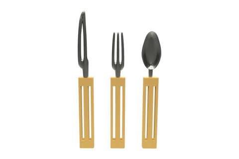transparent set luxury plastic cutlery knife fork spoon - Download Free Stock Videos Pikwizard.com