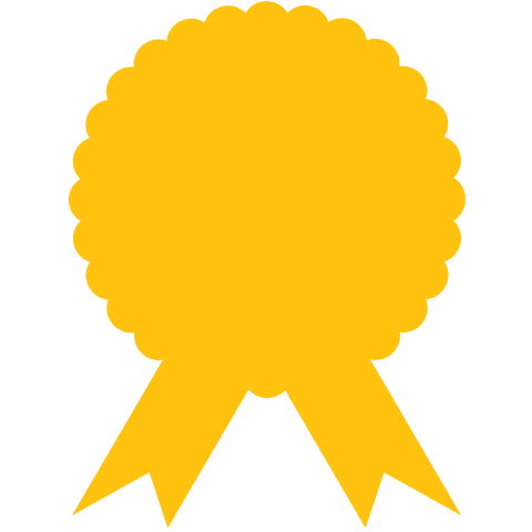 yellow cotillion badge isolated on transparent background - Download Free Stock Videos Pikwizard.com
