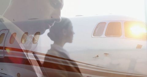 Business Professionals in Private Jet Emphasizing Corporate Travel - Download Free Stock Images Pikwizard.com
