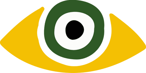 minimalist flat design eye icon with transparent elements - Download Free Stock Videos Pikwizard.com