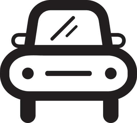 transparent car icon black vehicle illustration - Download Free Stock Videos Pikwizard.com