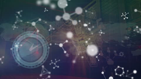 Digital Network Connections and Time Representation