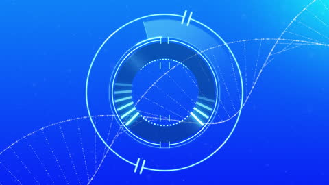 Futuristic Digital Interface with Scanning Technology