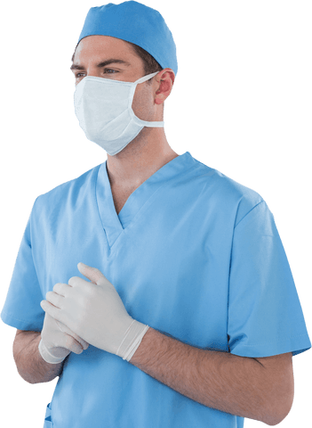Transparent Background Surgeon Wearing Medical Gloves - Download Free Stock Videos Pikwizard.com